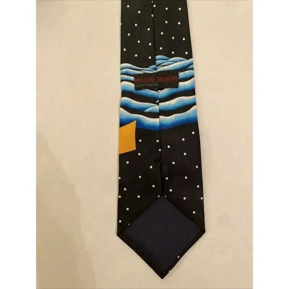 Daland Designs Christmas Santa Gonna Find Out Who's Naughty Tie
